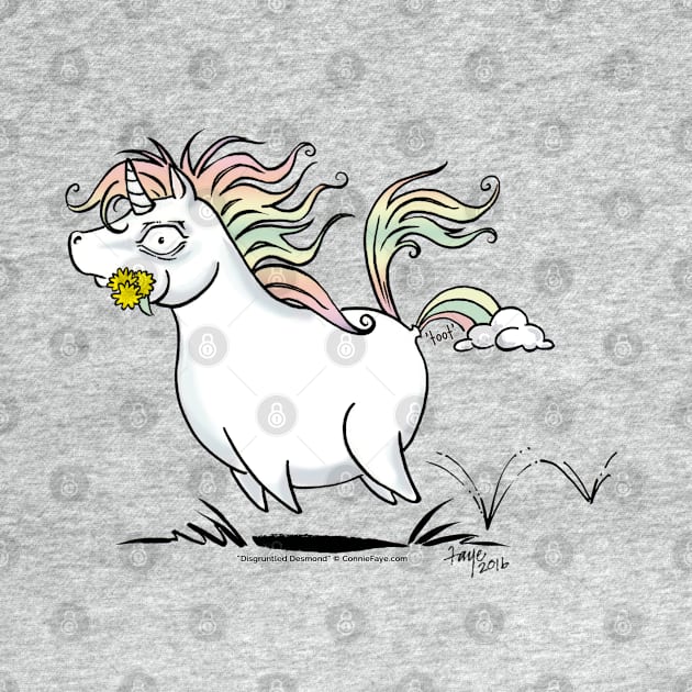 Farting Unicorn by ConnieFaye